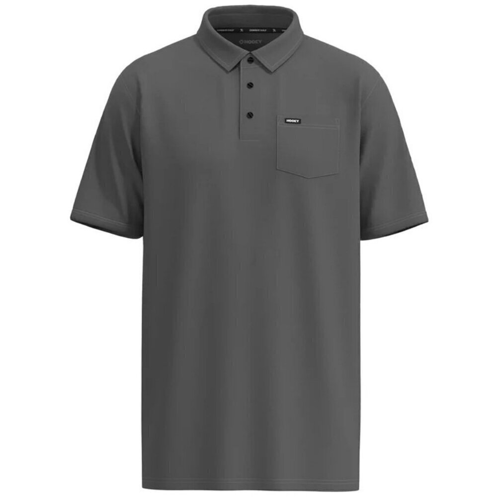 Hooey Men's Small Short Sleeve Hot Shot Golf Polo Shirt Grey